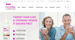 Desktop Screenshot of hairfix.co.uk