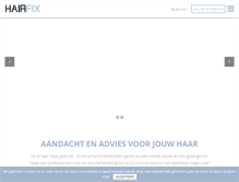 Tablet Screenshot of hairfix.nl